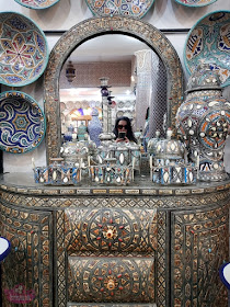 Fábrica de Mosaico e Cerâmica em Fez, no Marrocos