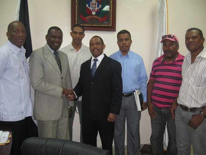 Gobernador recibe directivos de la Unión Deportiva de San Cristóbal