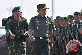 Batalion Infantri 762/Tamalatea Kodam VII/Wirabuana Jaga Perbatasan Papua