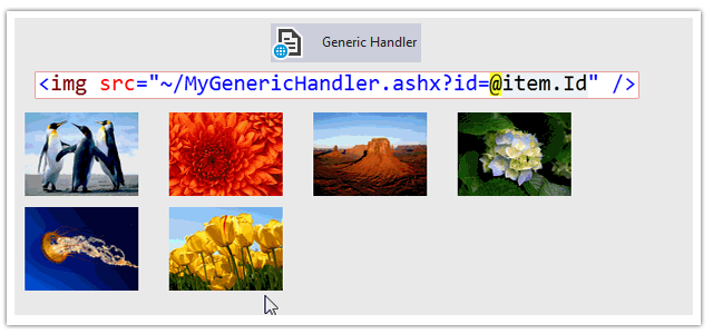 How to Display image from database using Generic Handler in ASP.Net MVC4 application