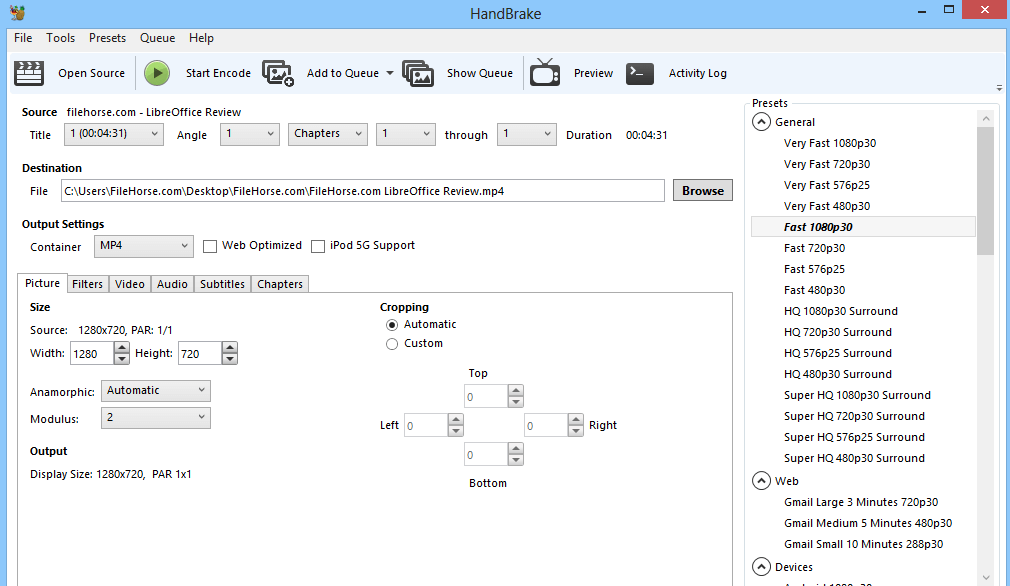 Descargar HandBrake Español + Serial