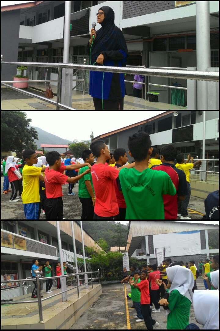 SMK TANJONG BUNGA: HARI SUKAN NEGARA 2015