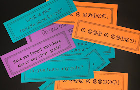 Great for any classroom, this back to school activity helps students learn about their teacher. Fun and engaging!