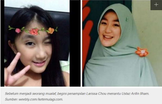 Inilah Larissa Chou Sebelum dan Sesudah Menikah