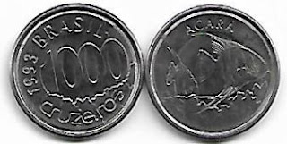 1000 Cruzeiros, 1993