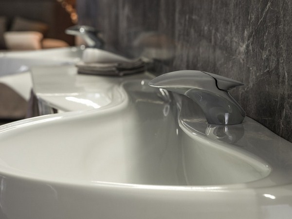 Bathroom Design Zaha Hadid Valve Tap Fitting Washbasins