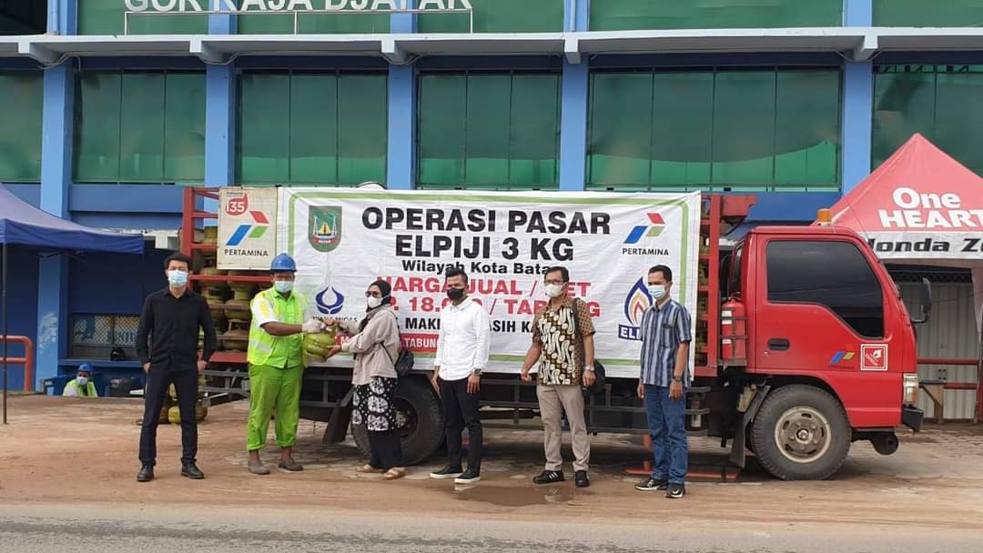 Disperindag Gelar Operasi Pasar Untuk Mengantisipasi Kelangkaan Gas Melon Jelang Lebaran