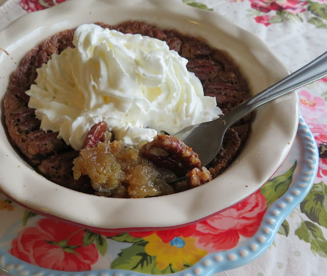 Maple Pecan Pie for one