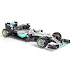 2016 Mercedes W07 - Schaal 1/18 Bburago models