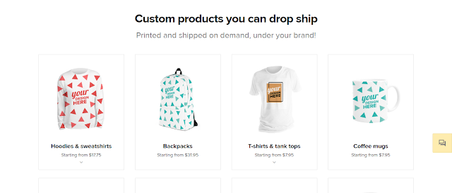 Printful Custom Products Example