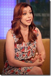 Alyson Hannigan Alyson Hannigan Visits FOX 1qfbQkZKUm0l