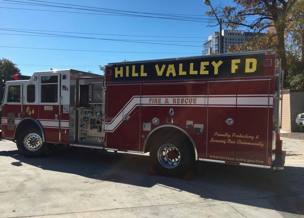Hill Valley Firetruck