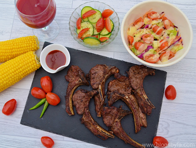 BBQ lamb chops recipe