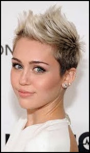 celebrity short hairstyles for oval faces