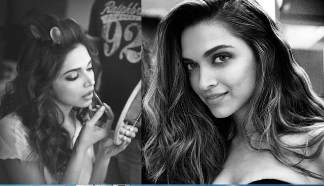 Deepika Padukone latest bold Black & White photoshoot for Axis Bank