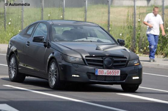 The CClass coupe will replace the aging CLC in Mercedes range in 2011