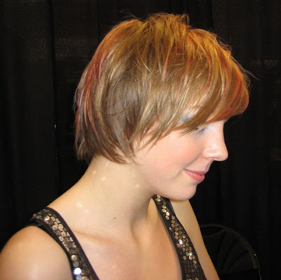 SHORT BROWN HAIR STYLES 2010