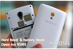 Hard Reset & Factory Reset Oppo Joy R1001