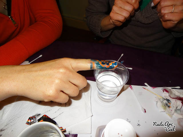Nail Art Party entre filles par Nails Arc en Ciel