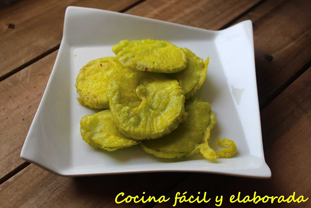 Calabacín tempura