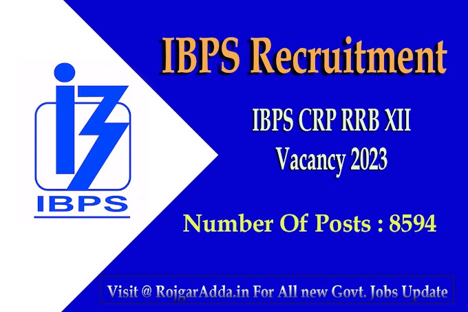 IBPS CRP RRB XII Recruitment 2023