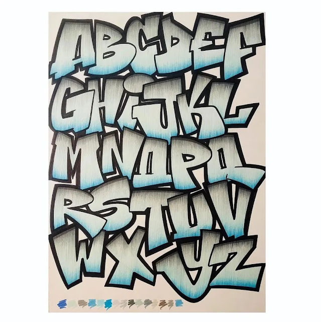 graffiti alphabet