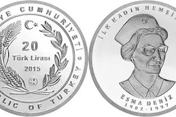 Turkey 20 lira 2015 - Esma Deniz