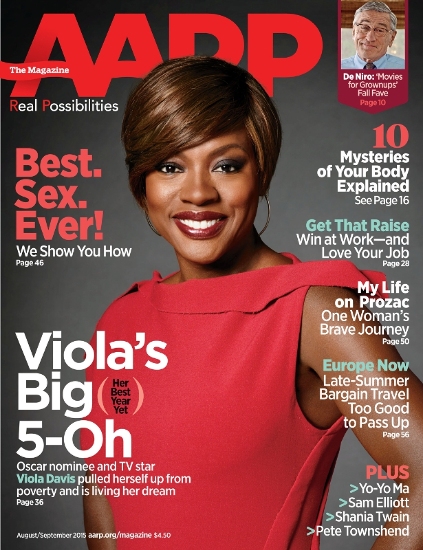 Viola Davis Digs Deep In AARP Interview - Shares Thoughts On Marriage, Turning 50 and Playing Not So Nice Roles
