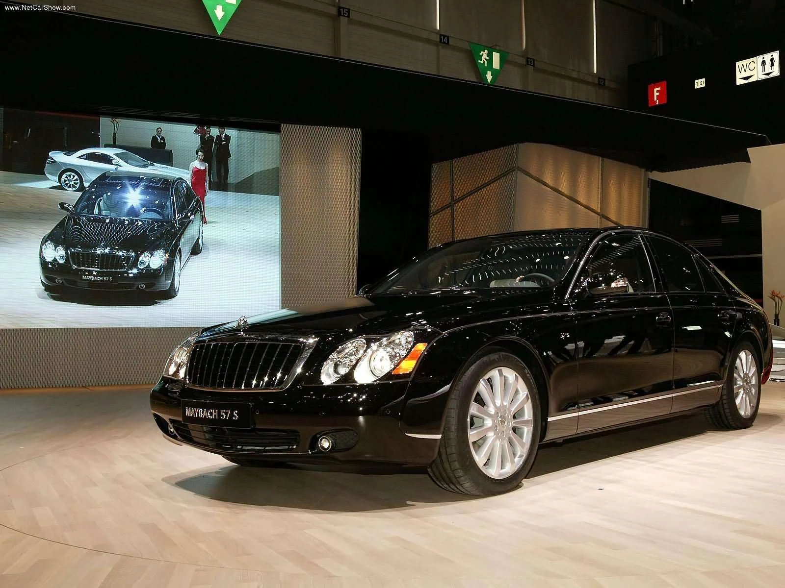 Hình ảnh xe sang Maybach 57S Special 2005 & nội ngoại thất