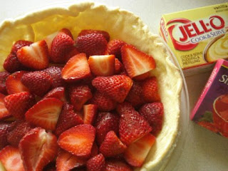 sugar free strawberry pie at For what it's worth