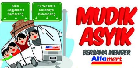 Info dan Cara Mudik Gratis 2013 dari Alfamart