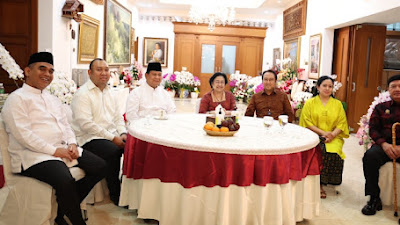 Pertemuan Prabowo-Mega Diduga Diselipi Titipan Pesan Khusus dari Joko Widodo
