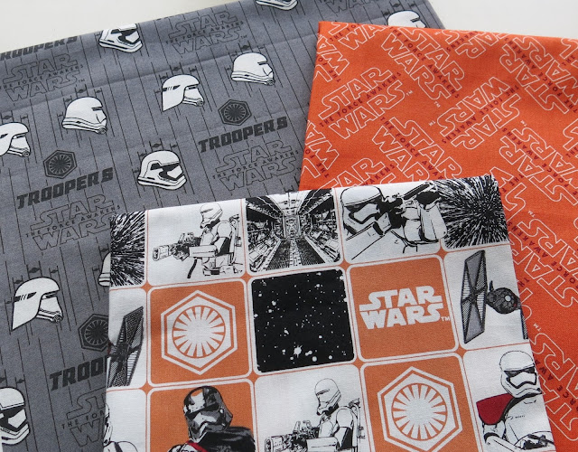 Fabrics - The Force Awakens collection by Camelot Fabrics