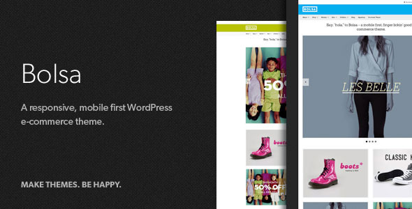 Bolsa – A Responsive WordPress E-commerce Theme - ThemeForest Item for Sale
