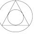 Program to draw inscribed and Circumscribed circles in the triangle