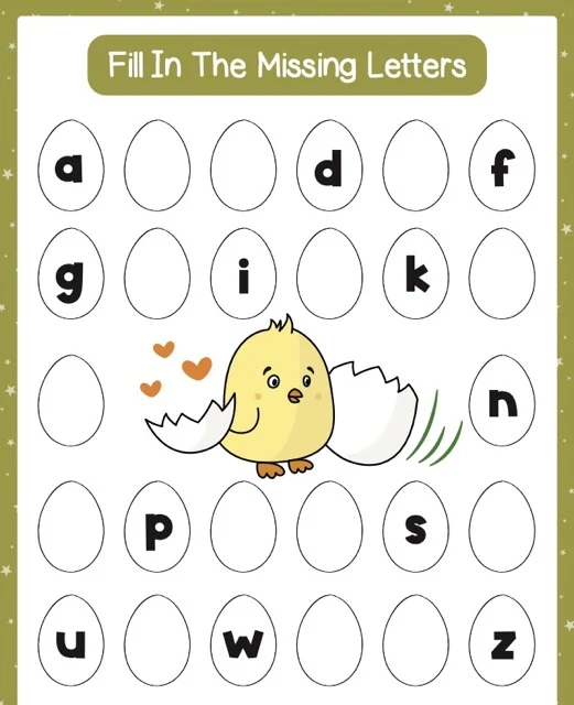 Fill In Missing Letters