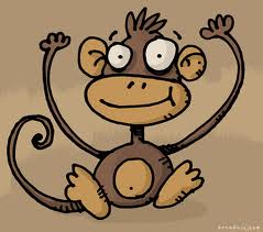 Monkey cartoon