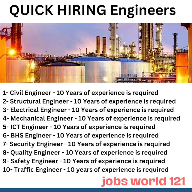 QUICK HIRING Engineers