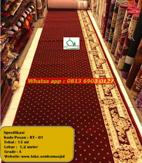 Grosir Karpet Masjid Grade A di Semarang | Hub: 081369030127