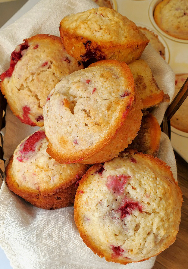 Red Raspberry Muffins
