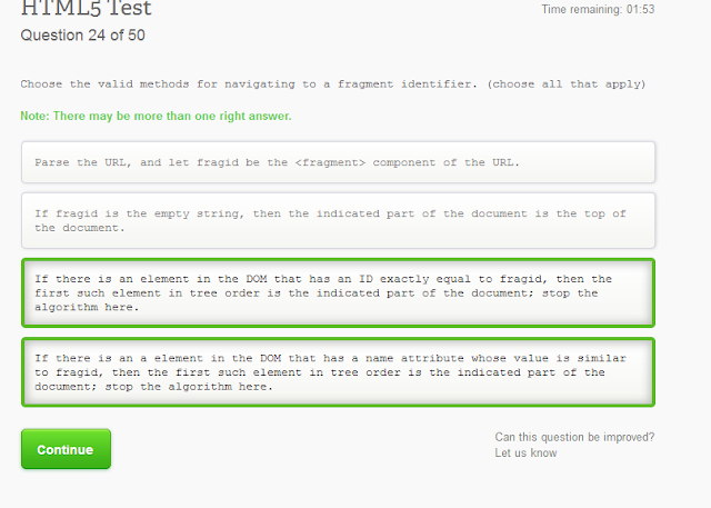 Choose the valid methods for navigating to a fragment indentifier.(choose all that apply)