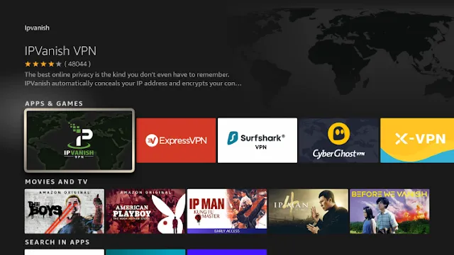 Install VPN for Firestick/Fire TV