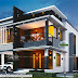 Contemporary style house with 4 bedrooms