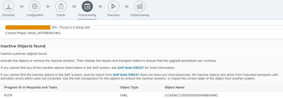 My experience during a SAP technical upgrade (Pre-implementation & Post-Implementation)