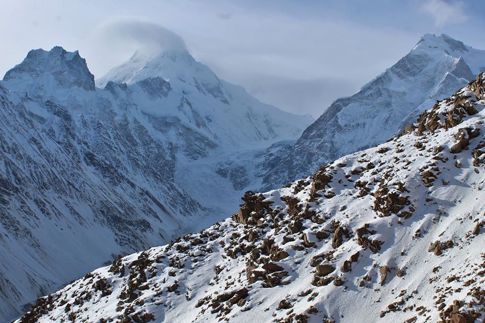 Kanjut Sar 7,760 m and Yukshin Gardan Sar 7,469 m Shimshal valley. List Of Mountain Peaks In Shimshal valley. Karakorum mountain range