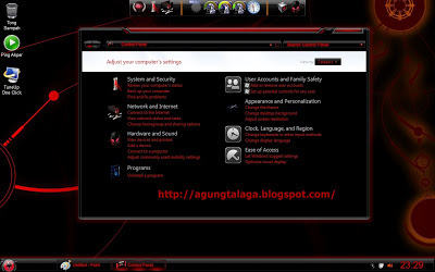 Download Red Alienware Skin Pack 2.0 Untuk Windows 7