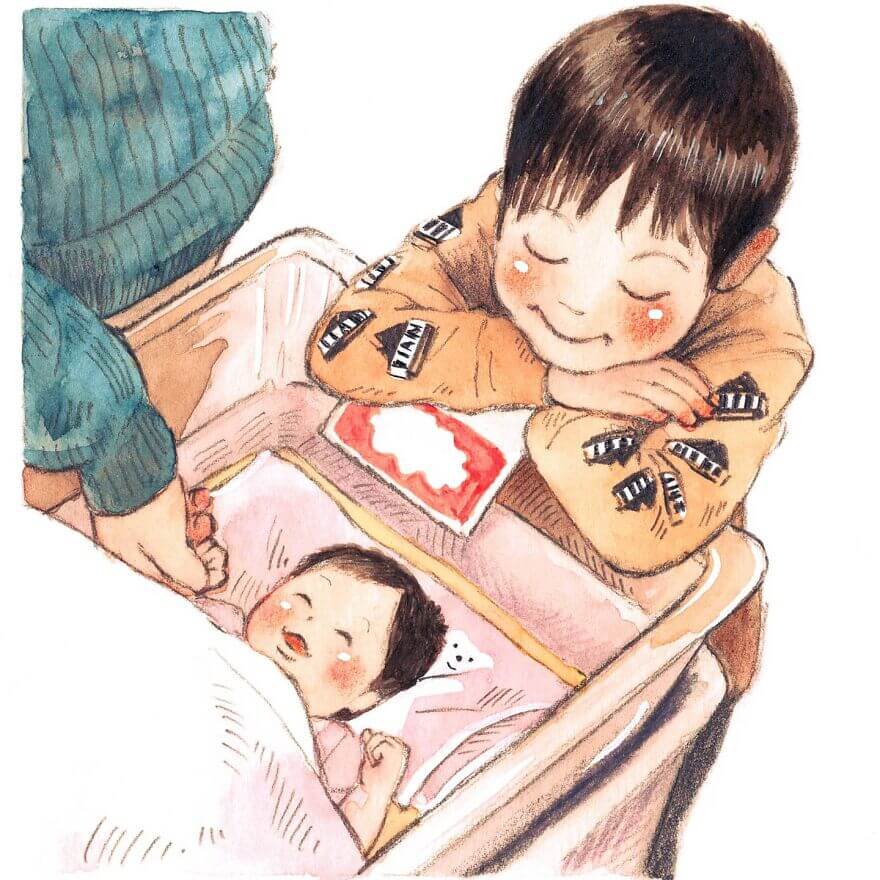08-A-new-sibling-Joy-in-Drawings-Y.-Nishimura-www-designstack-co