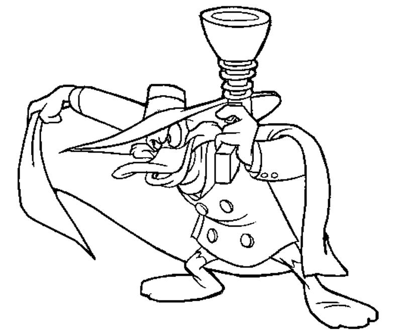 Printable Darkwing Duck 7 Coloring Page