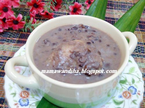 Dari Dapur MaDiHaA: Bubur Kacang Merah Durian