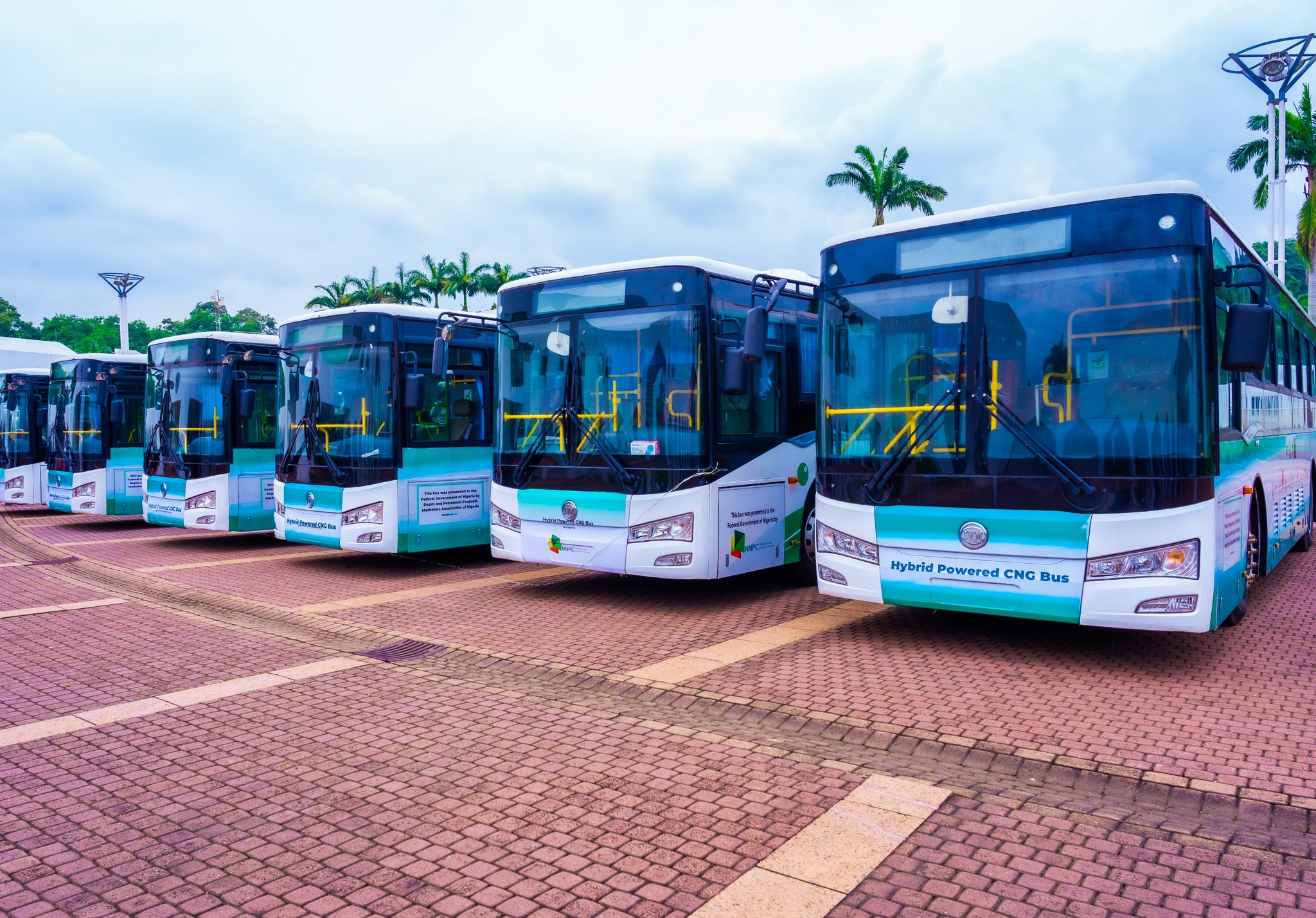 President Asiwaju Bola Ahmed Tinubu inaugurates 30 CNG buses